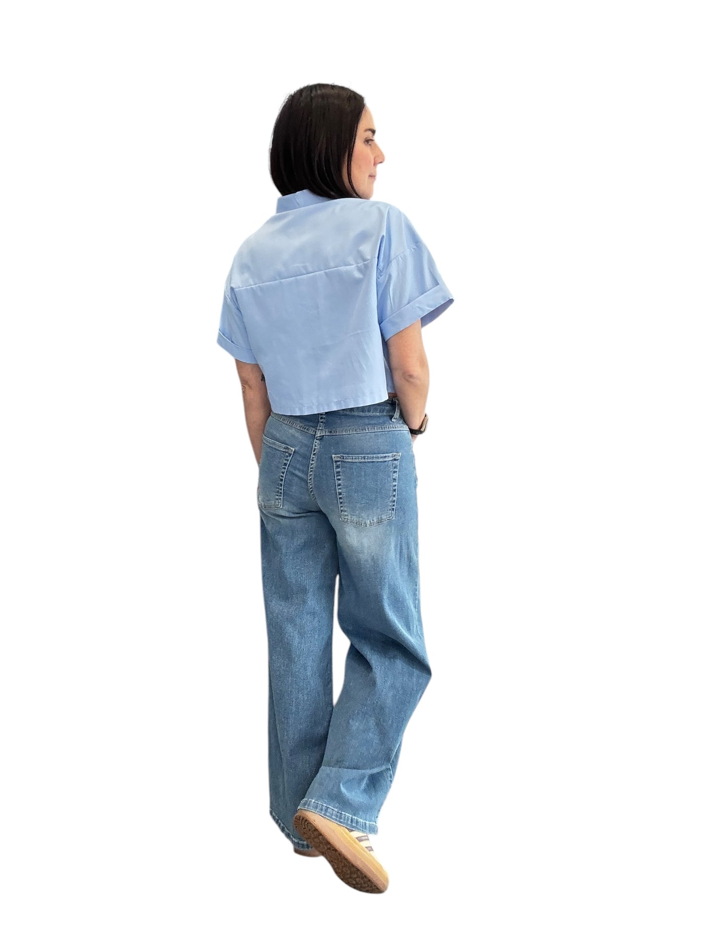 CAMICIA CROPPED TASCHE SUSY MIX
