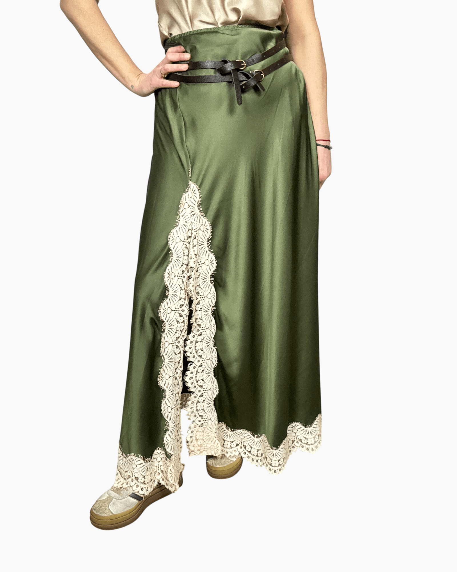 GONNA IN RASO HAVEONE - XE BLU ABBIGLIAMENTO