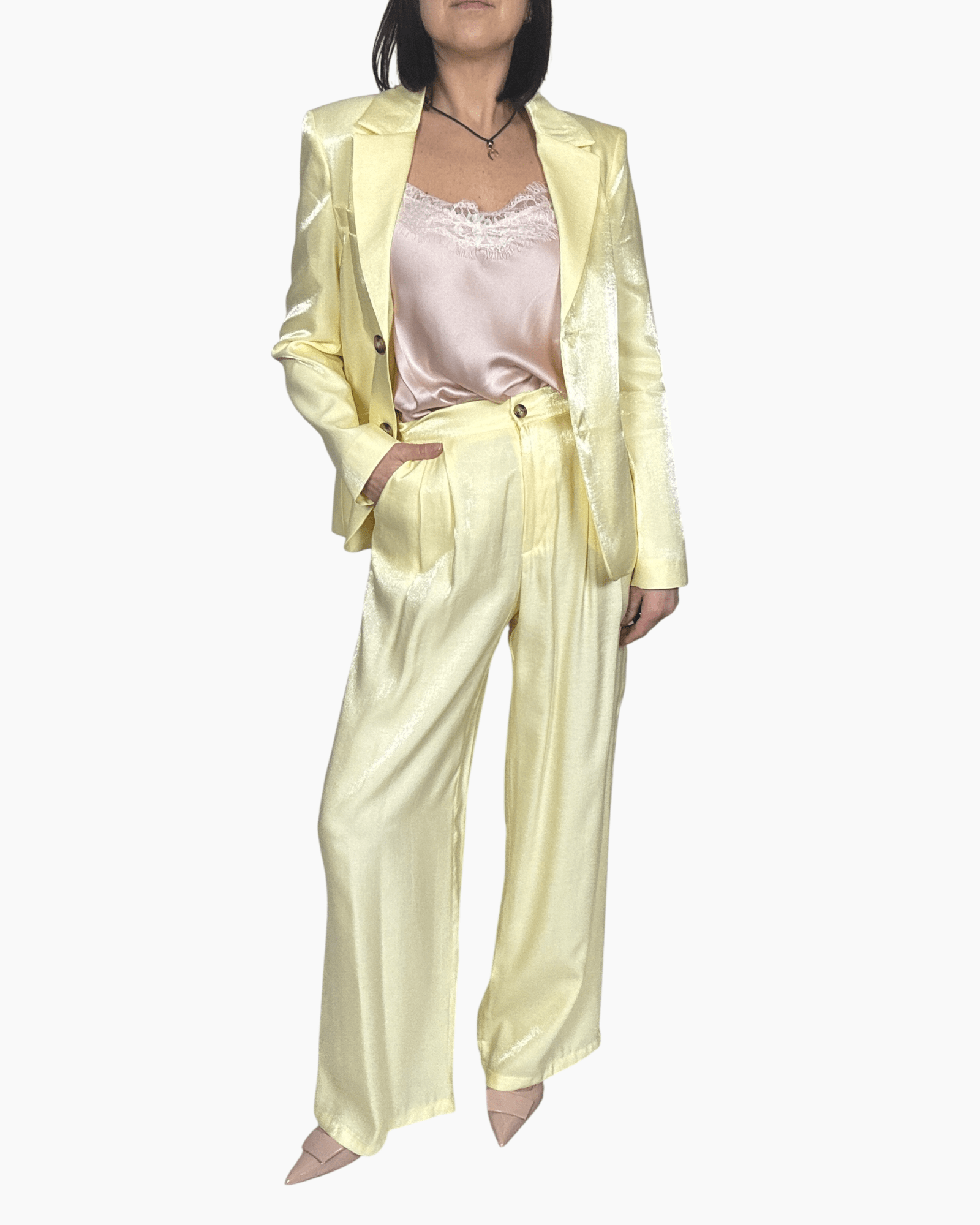 TAILLEUR SATINATO SUSY MIX - XE BLU ABBIGLIAMENTO