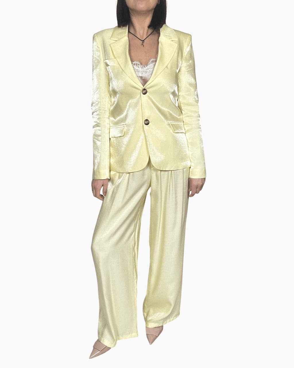 TAILLEUR SATINATO SUSY MIX - XE BLU ABBIGLIAMENTO