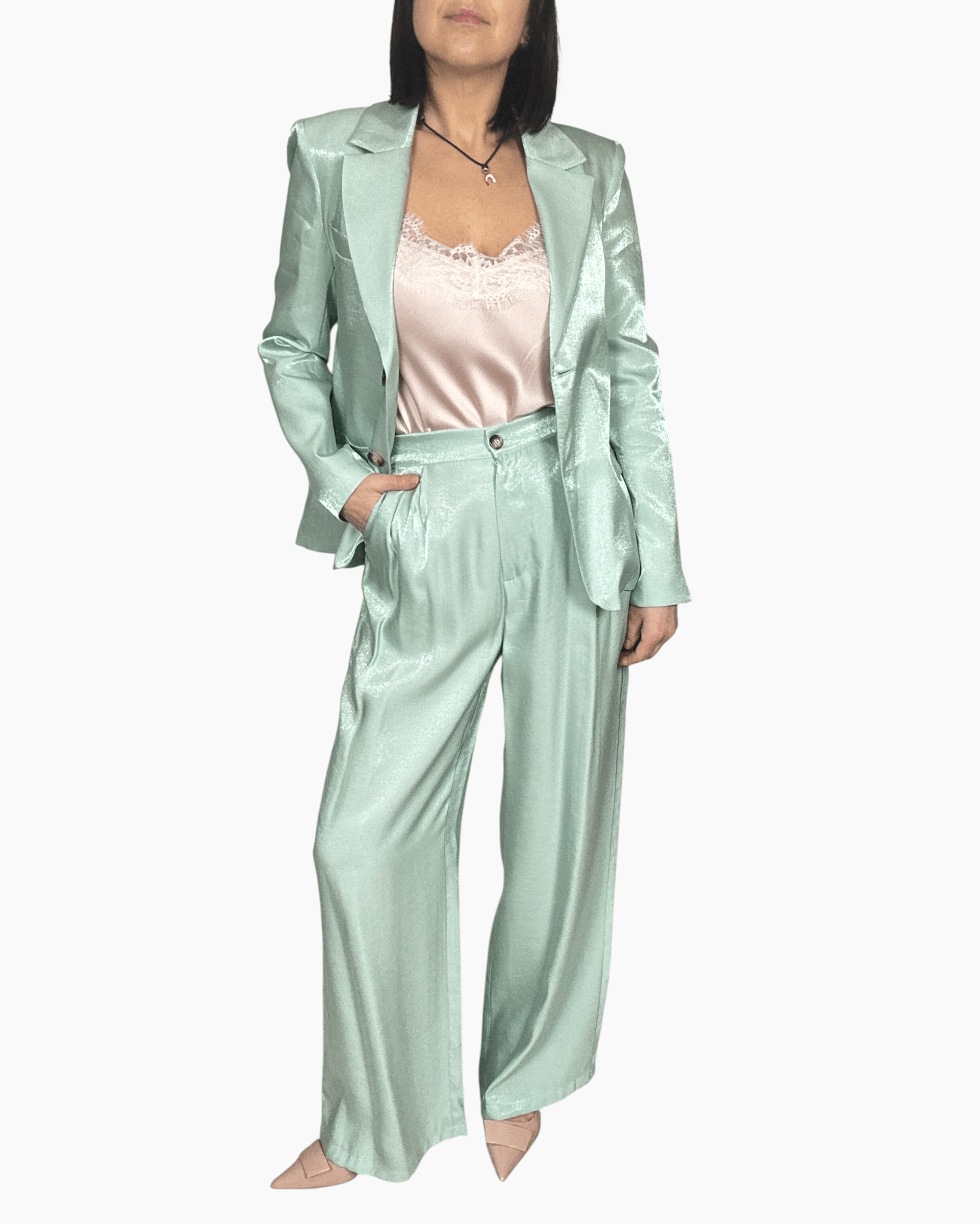 TAILLEUR SATINATO SUSY MIX - XE BLU ABBIGLIAMENTO