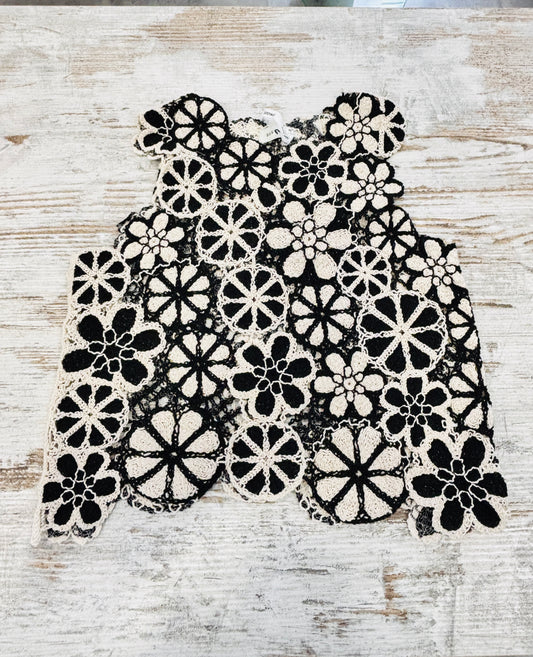 TOP BICOLOR IN CROCHET SUSY MIX