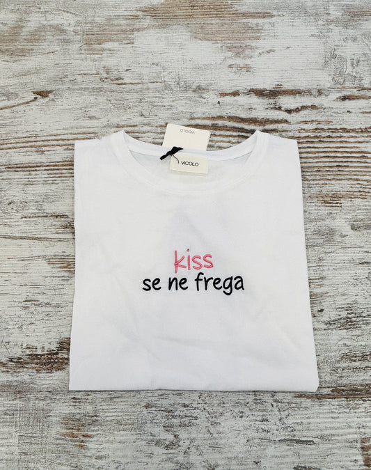 T-SHIRT KISS NE FREGA VICOLO