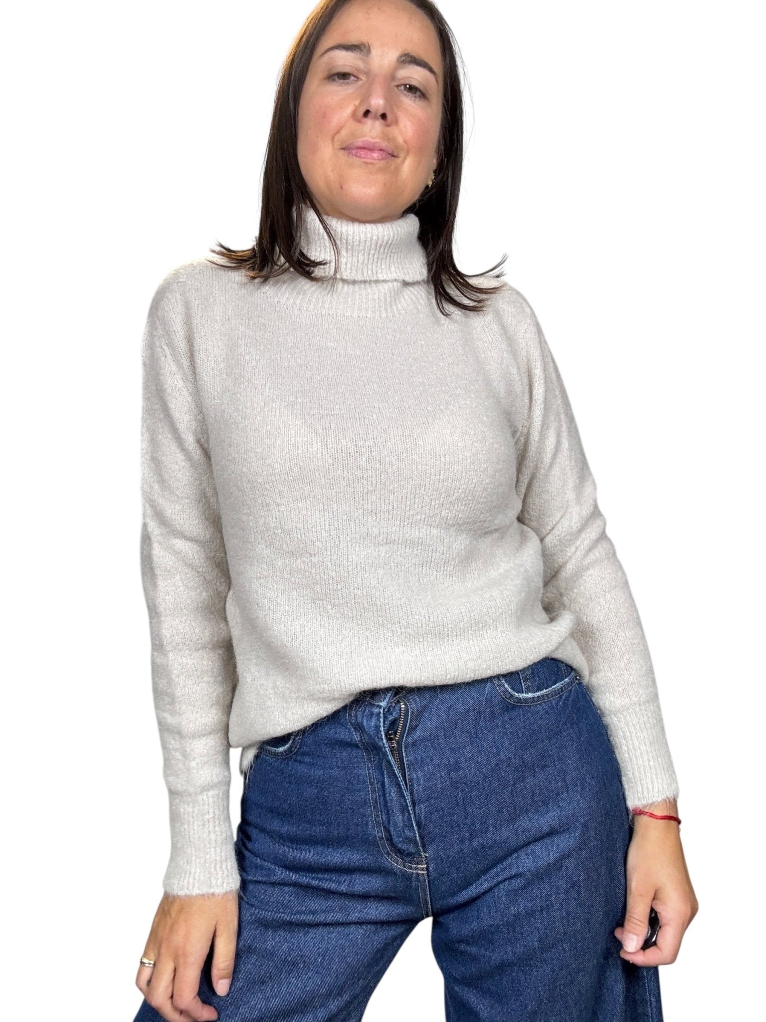 DOLCEVITA BASIC MISTO MOHAIR KONTATTO - XE BLU ABBIGLIAMENTO