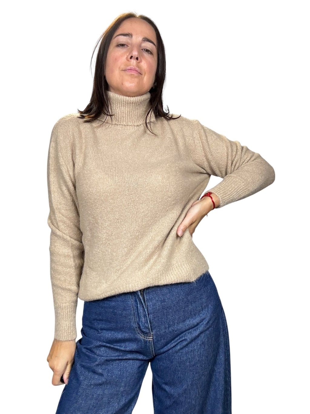 DOLCEVITA BASIC MISTO MOHAIR KONTATTO - XE BLU ABBIGLIAMENTO