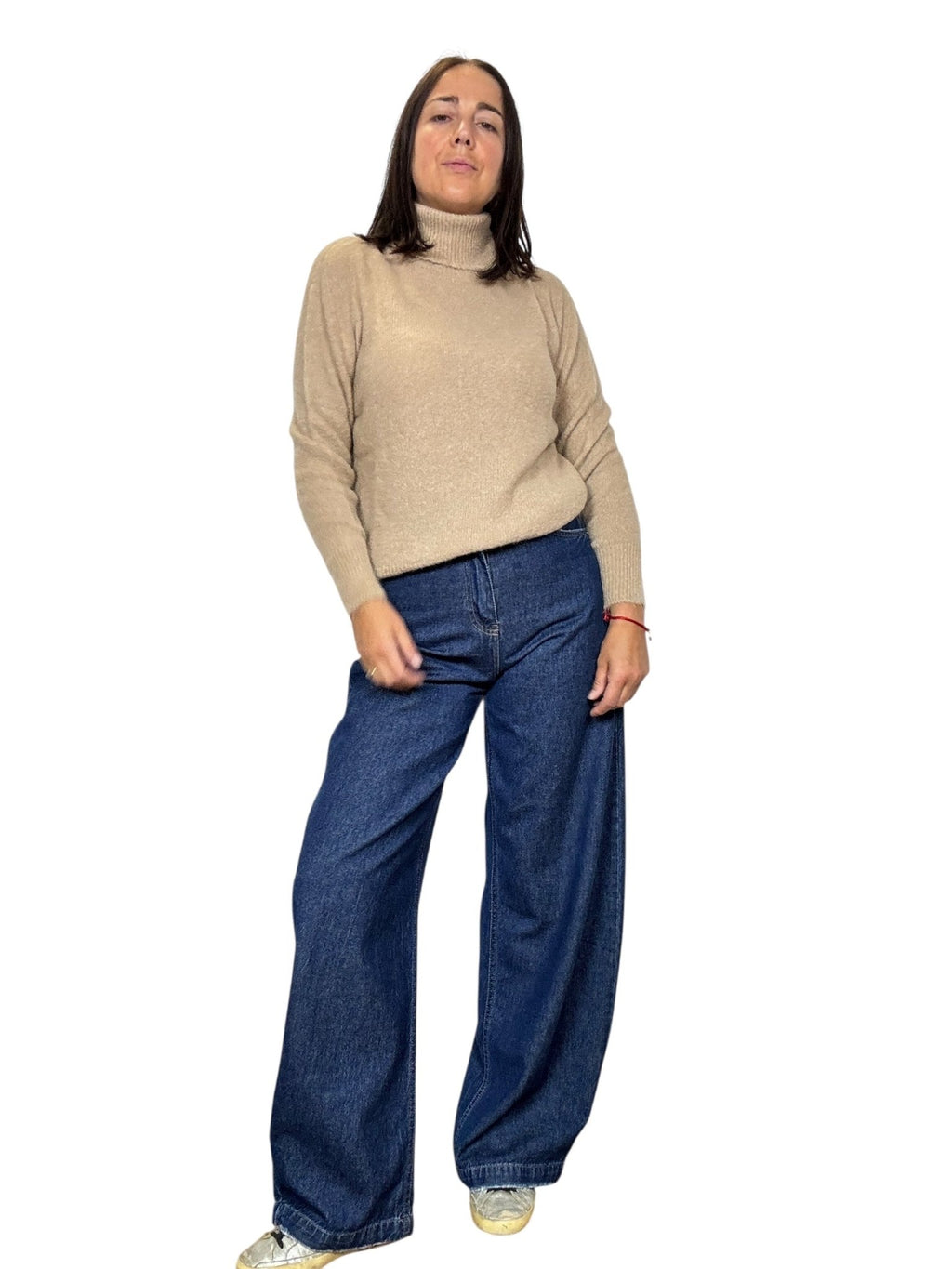 DOLCEVITA BASIC MISTO MOHAIR KONTATTO - XE BLU ABBIGLIAMENTO