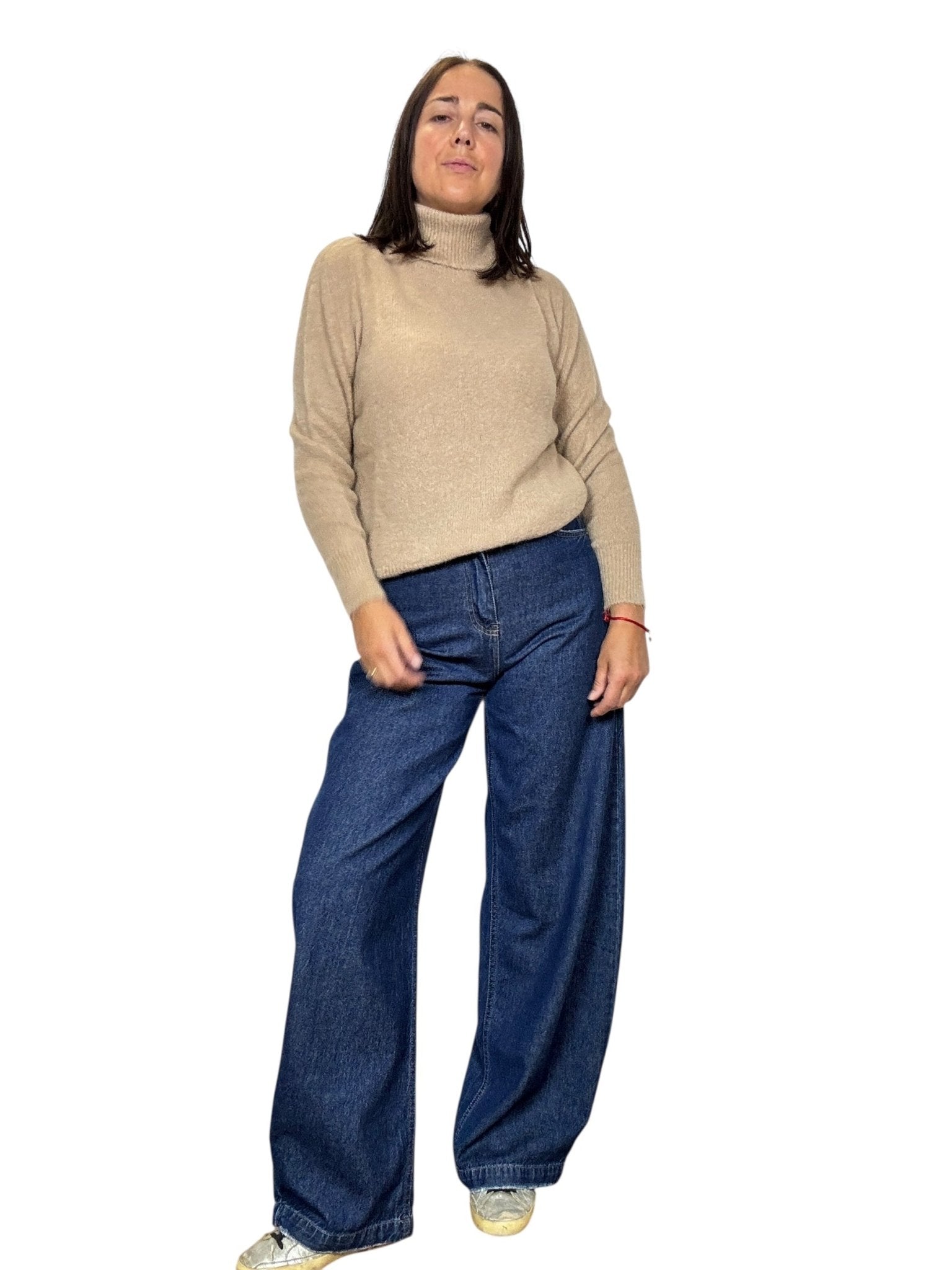 DOLCEVITA BASIC MISTO MOHAIR KONTATTO - XE BLU ABBIGLIAMENTO