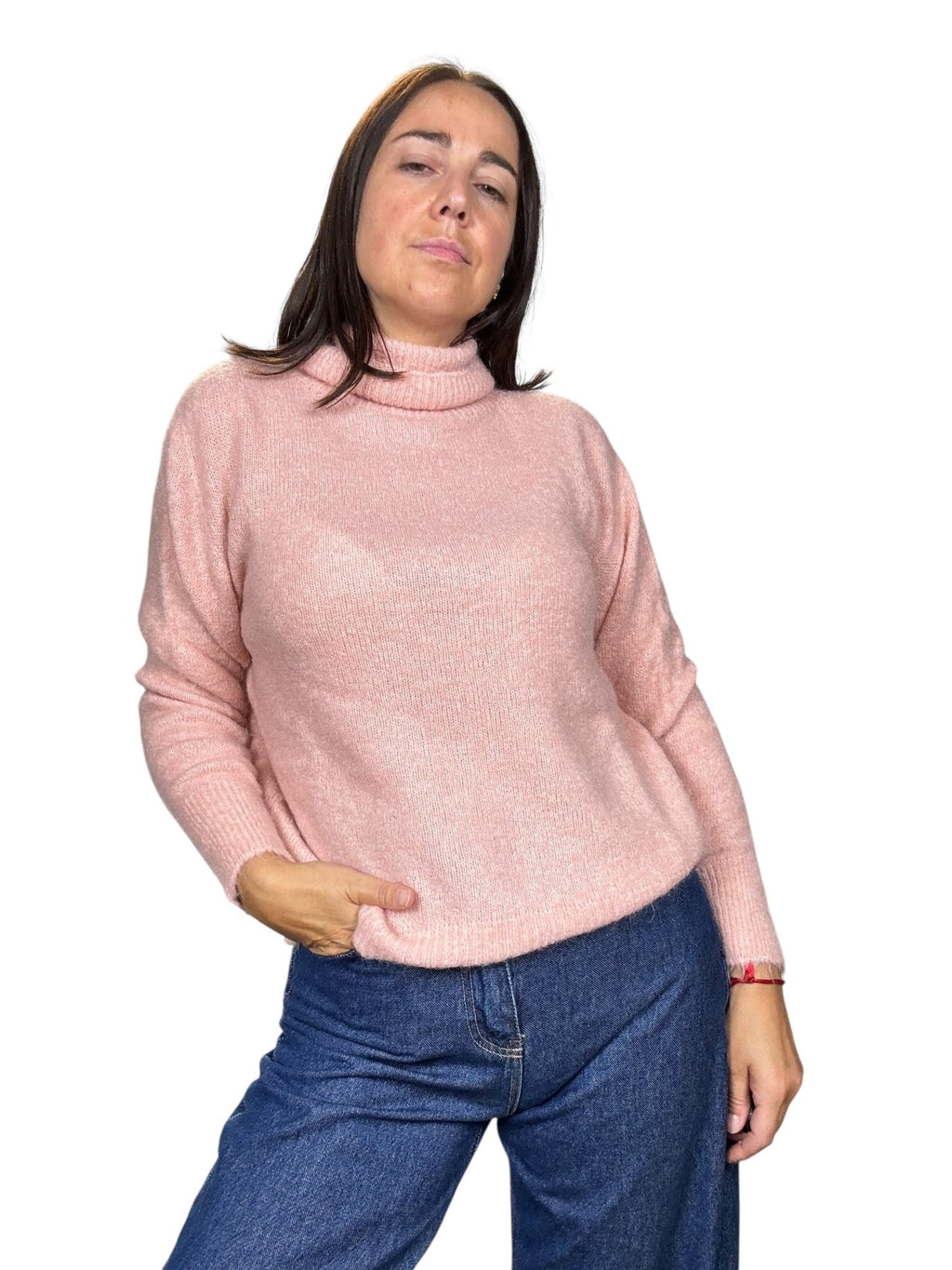 DOLCEVITA BASIC MISTO MOHAIR KONTATTO - XE BLU ABBIGLIAMENTO