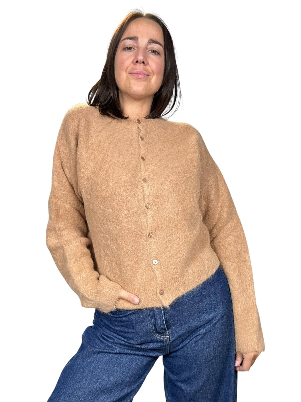 GIACCHINA A COREANA BOTTONI PICCOLO KONTATTO - XE BLU ABBIGLIAMENTO