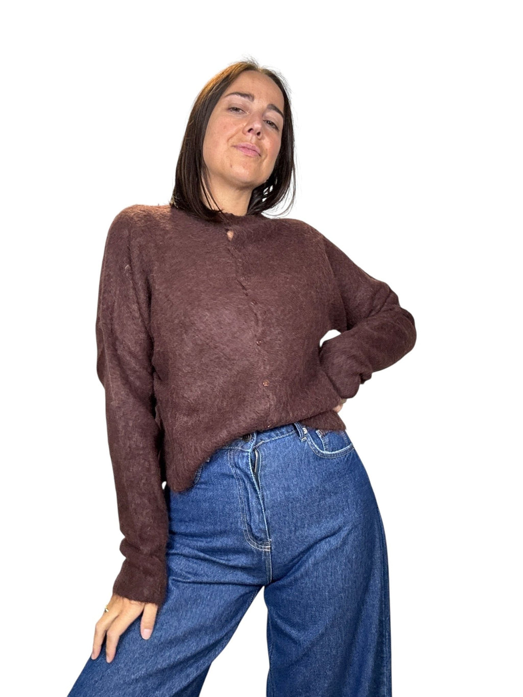 GIACCHINA A COREANA BOTTONI PICCOLO KONTATTO - XE BLU ABBIGLIAMENTO