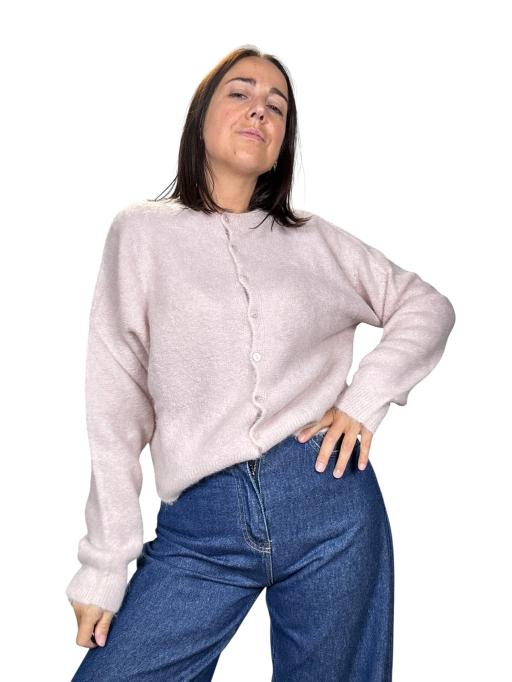 GIACCHINA A COREANA BOTTONI PICCOLO KONTATTO - XE BLU ABBIGLIAMENTO