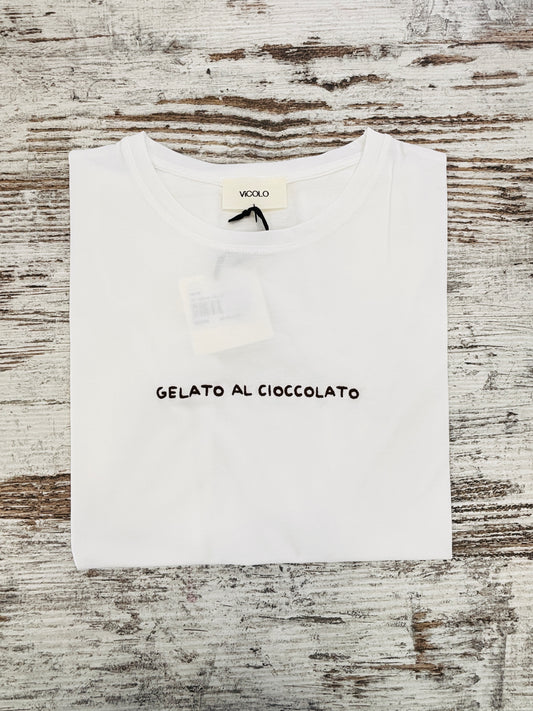 T-SHIRT GELATO AL CIOCCOLATO VICOLO
