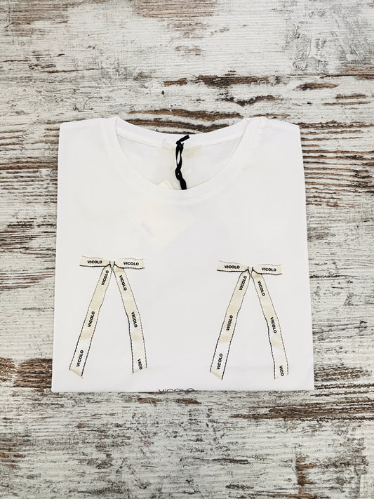 T-SHIRT FIOCCHETTI VICOLO
