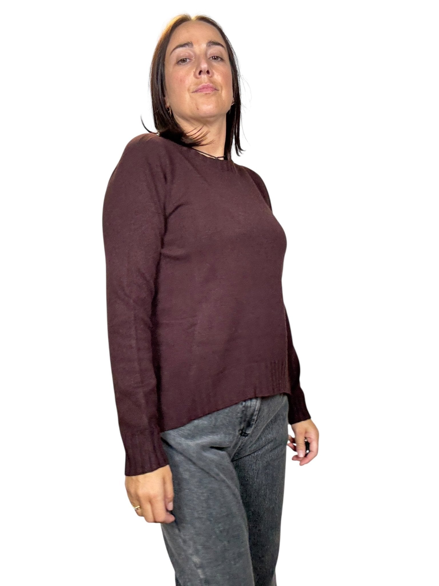 MAGLIA SPACCO DIETRO KONTATTO - XE BLU ABBIGLIAMENTO