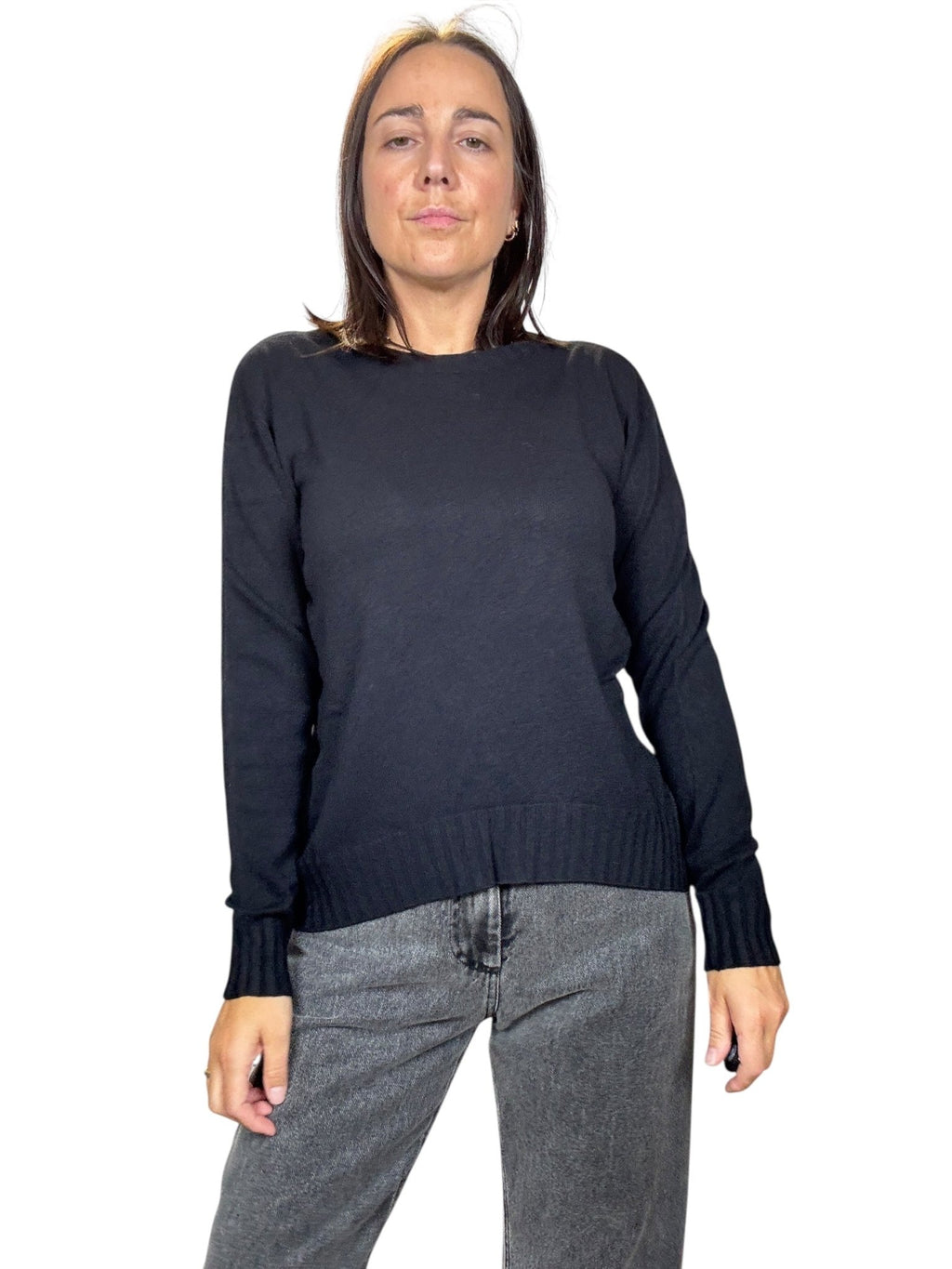 MAGLIA SPACCO DIETRO KONTATTO - XE BLU ABBIGLIAMENTO