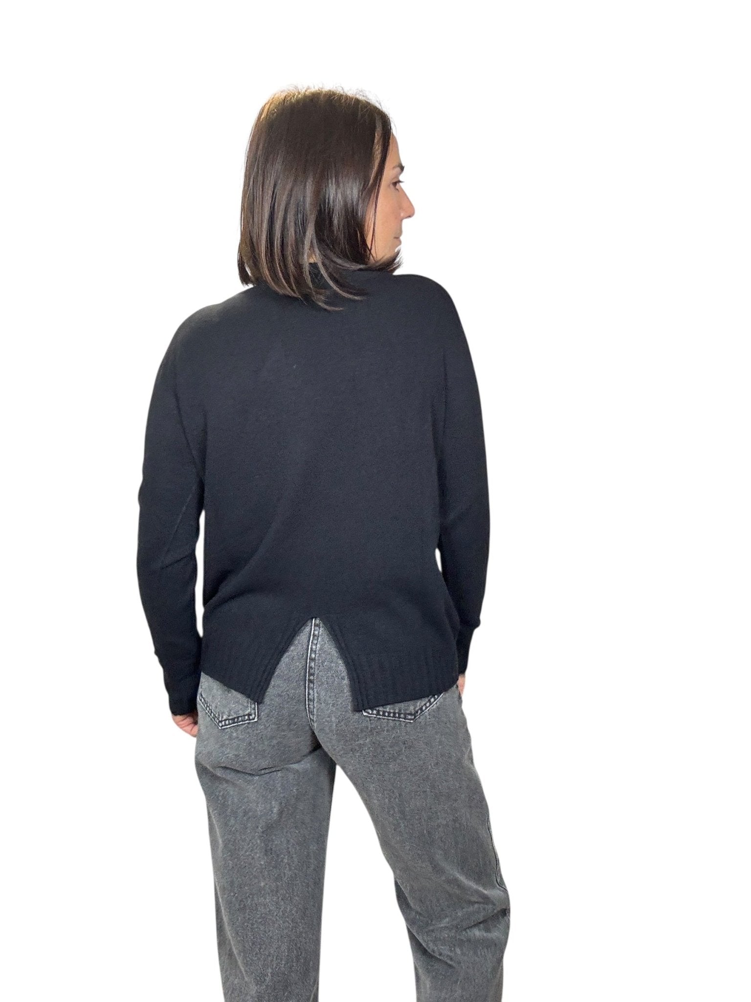 MAGLIA SPACCO DIETRO KONTATTO - XE BLU ABBIGLIAMENTO