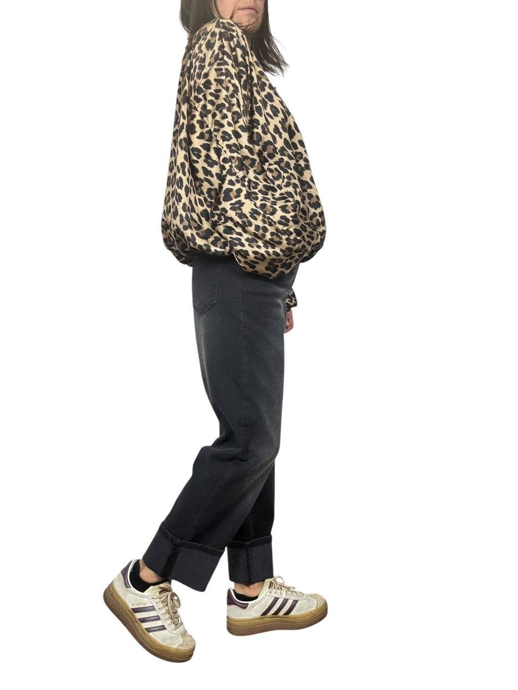 JEANS CON RISVOLTO SUSY MIX - XE BLU ABBIGLIAMENTO