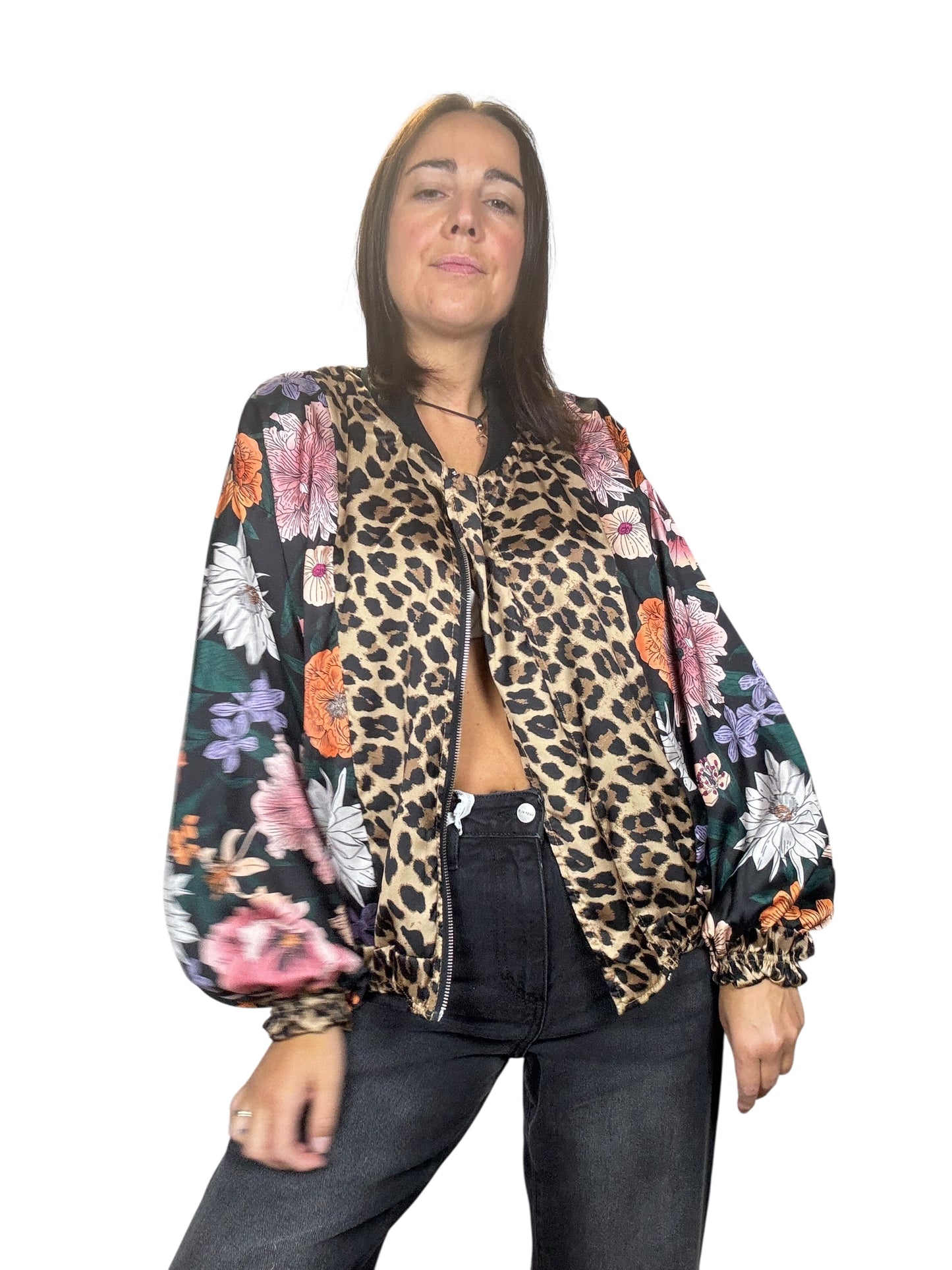 BOMBER MACULATO LUCIDO SUSY MIX