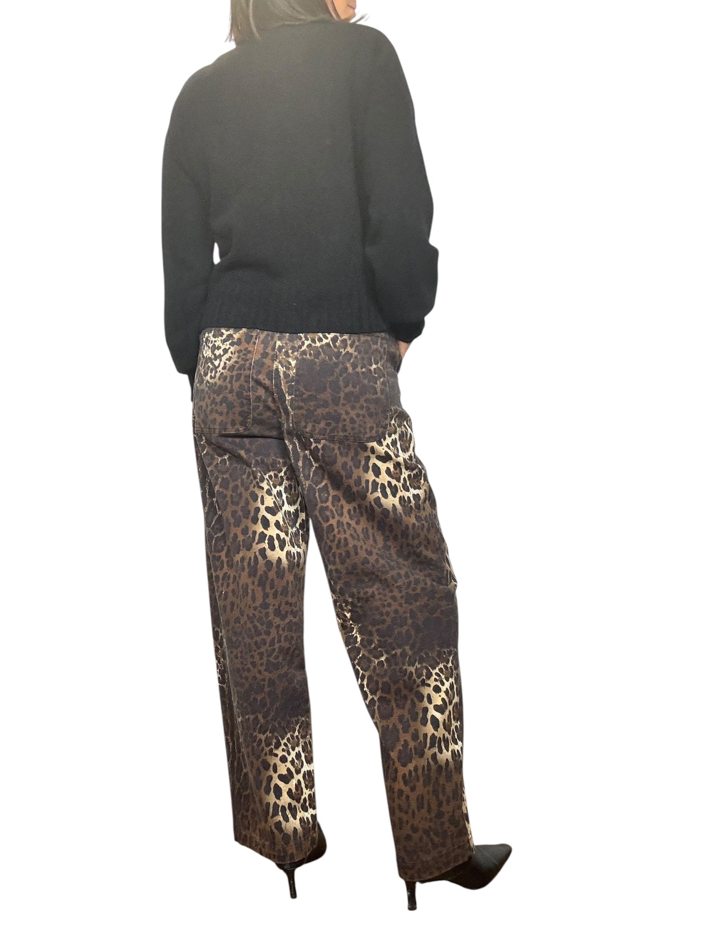 JEANS A PALAZZO MACULATO SUSY MIX