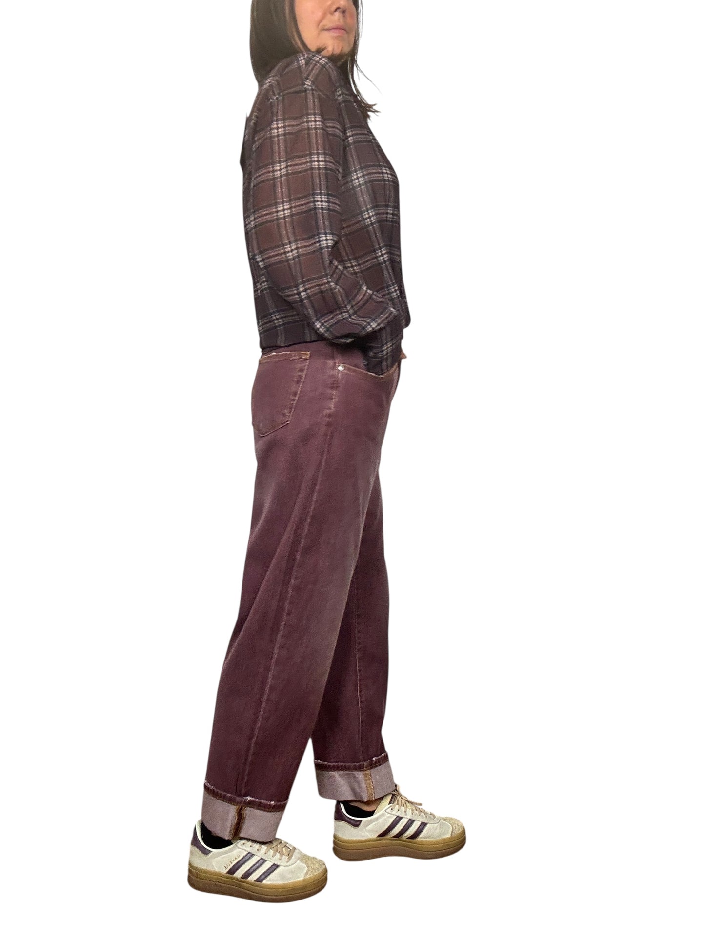 JEANS BORDEAUX SUSY MIX