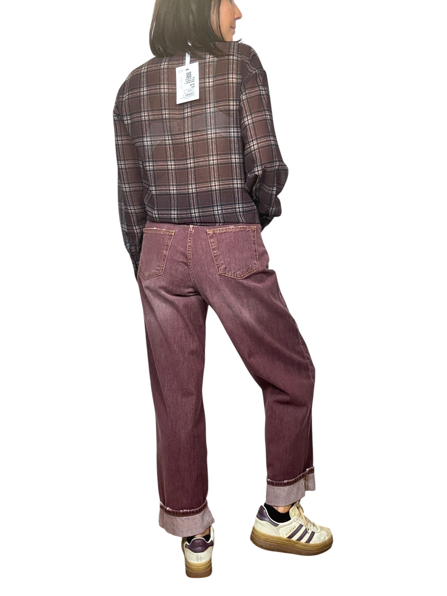 JEANS BORDEAUX SUSY MIX