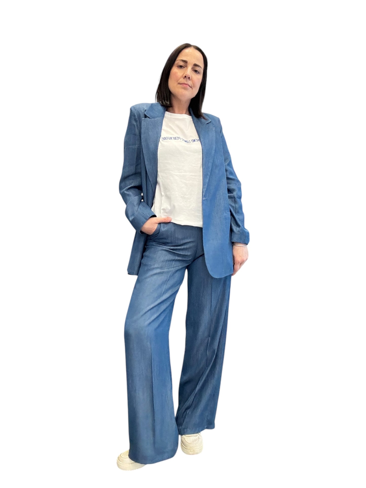 TAILLEUR IN CHAMBRAY SUSY MIX