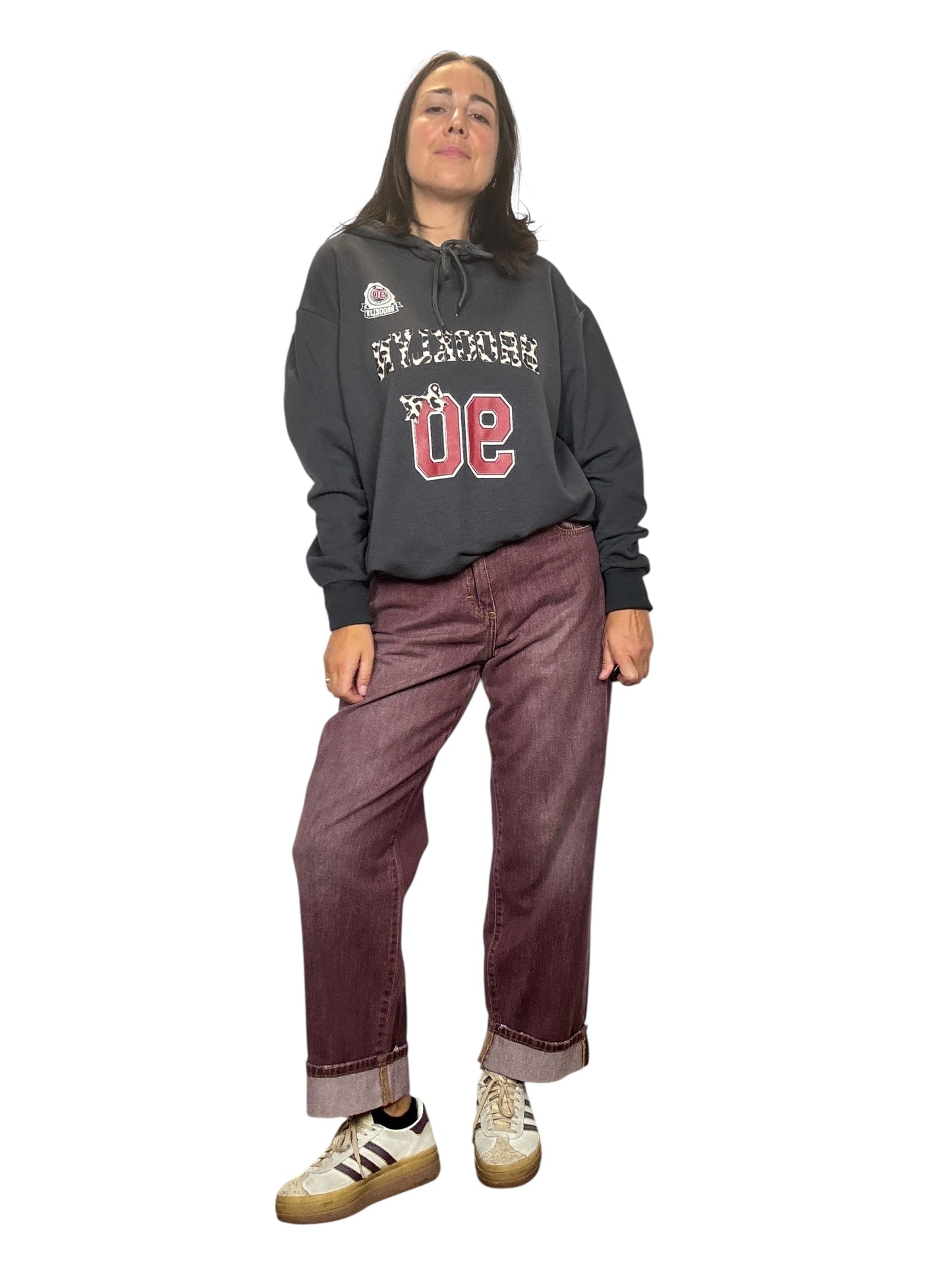 JEANS BORDEAUX SUSY MIX