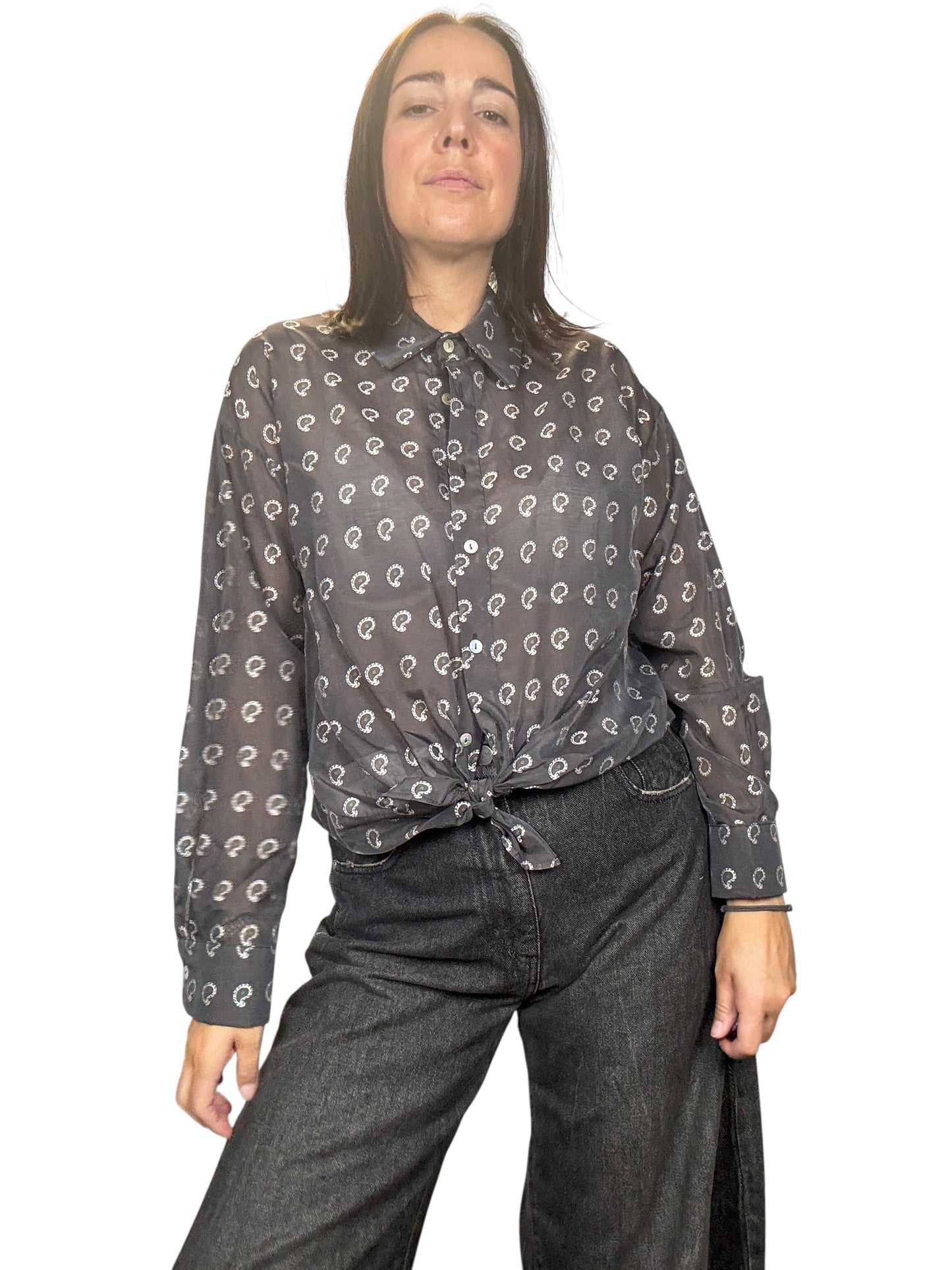 CAMICIA A FANTASIA GEOMETRICA SUSY MIX