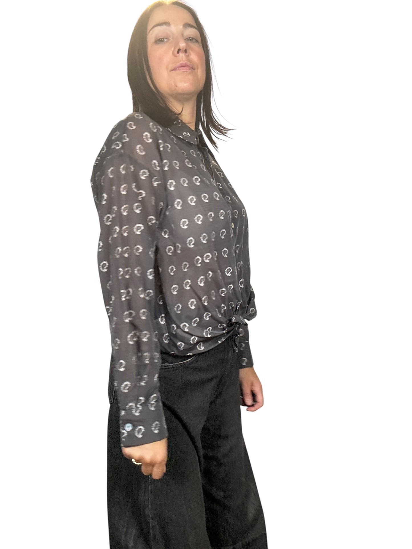 CAMICIA A FANTASIA GEOMETRICA SUSY MIX