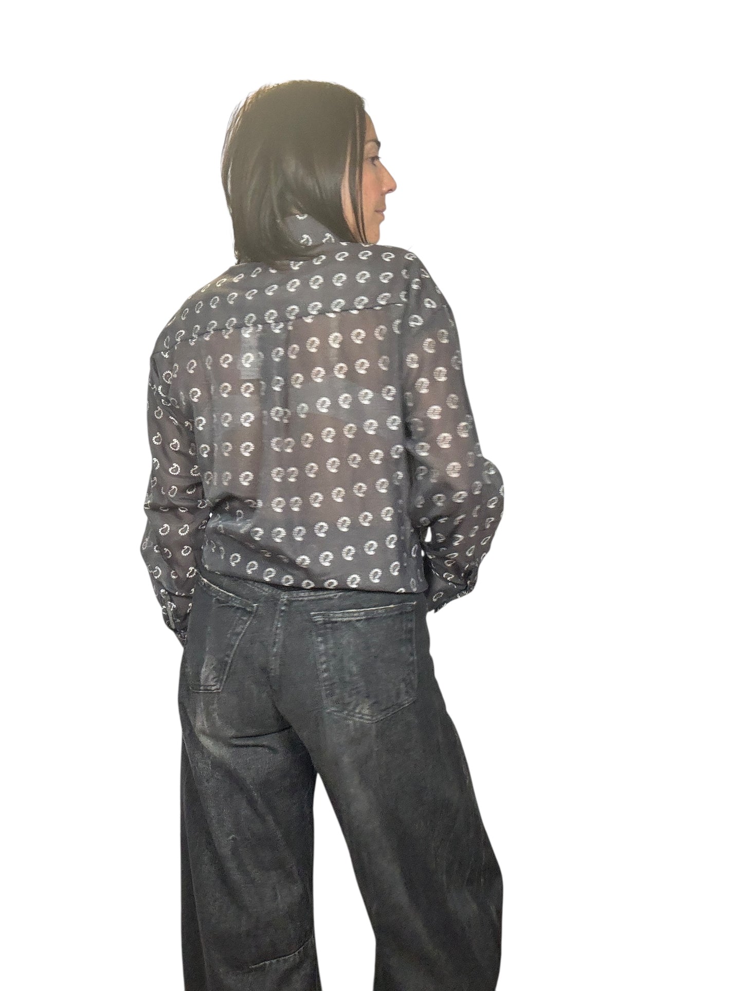 CAMICIA A FANTASIA GEOMETRICA SUSY MIX