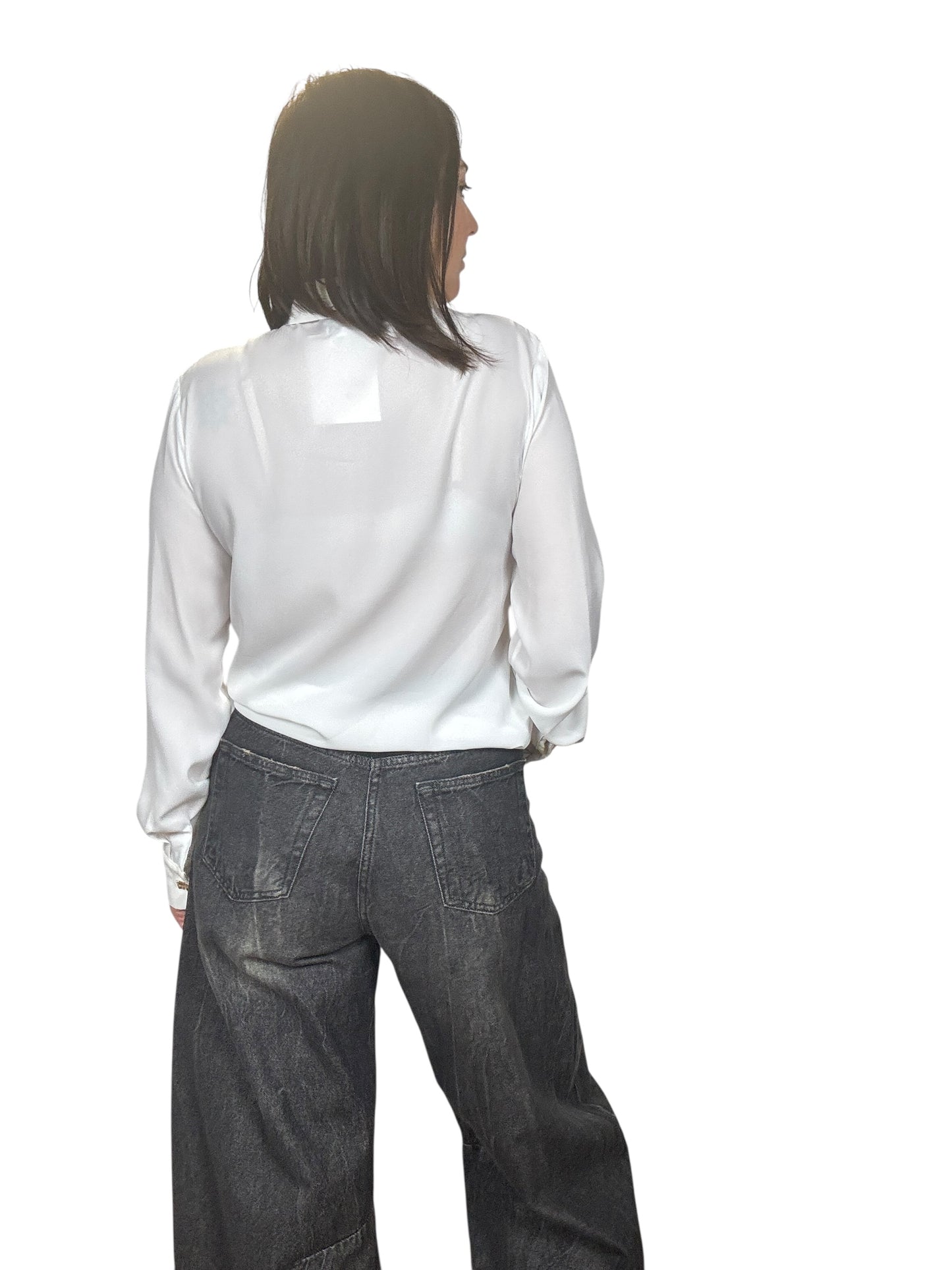CAMICIA BOTTONI DORATI SUSY MIX