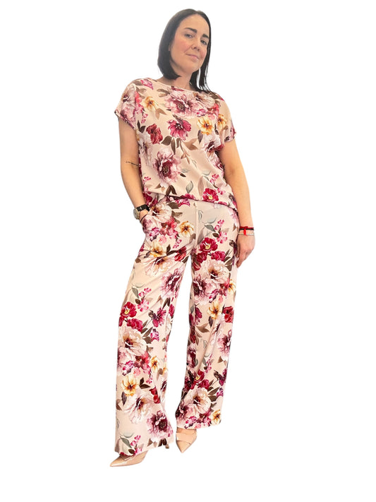 COORDINATO A FIORI SUSY MIX
