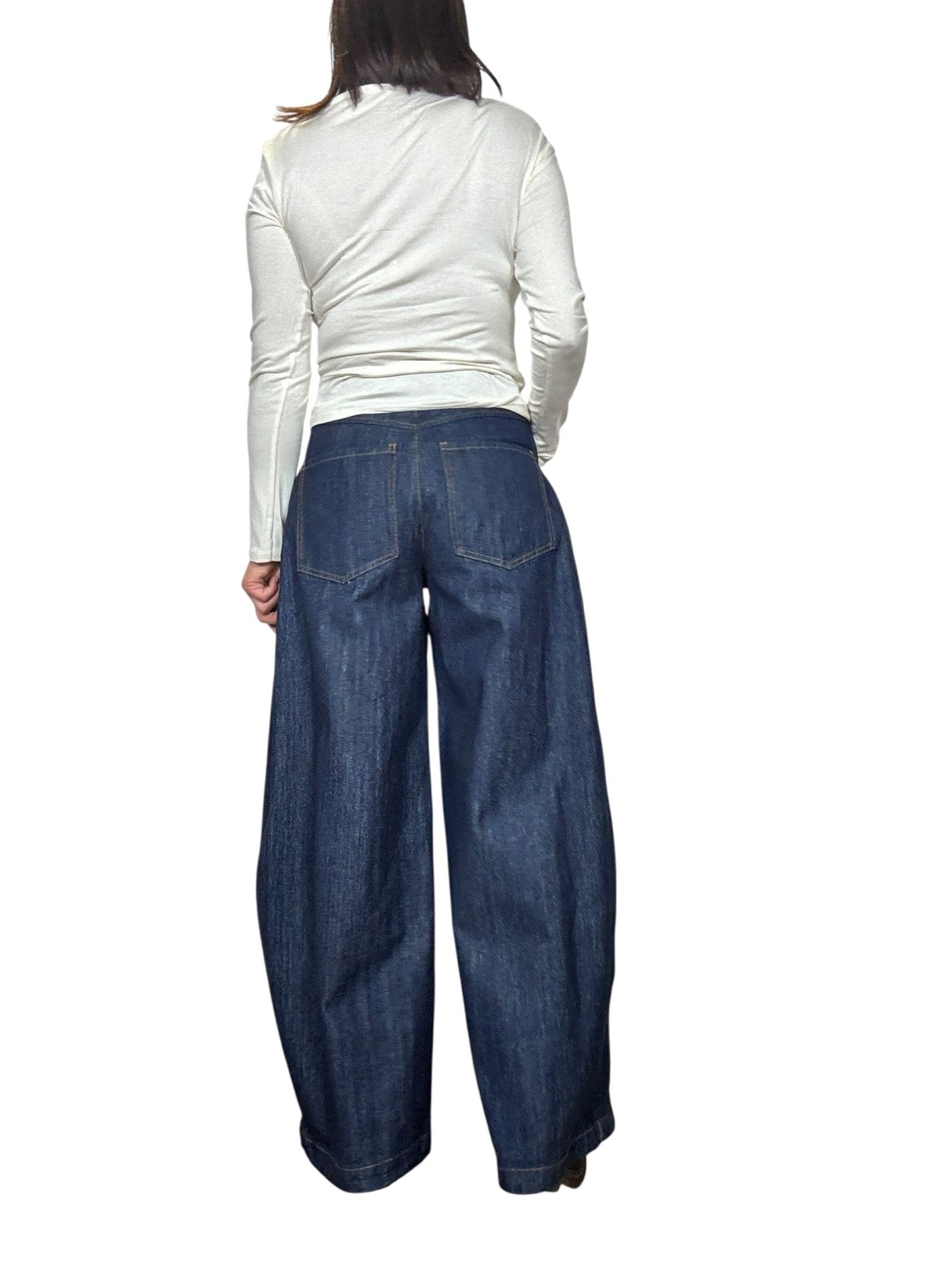 JEANS A PALAZZO LARGHISSIMO SUSY MIX - XE BLU ABBIGLIAMENTO