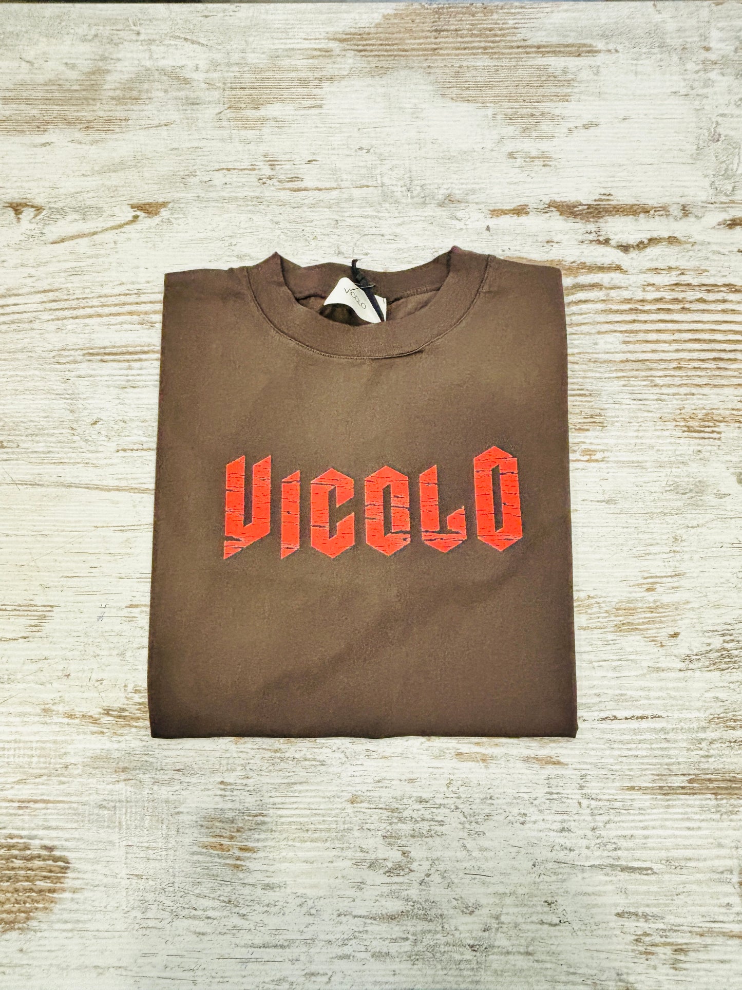 T-SHIRT LOGO ROCK VICOLO