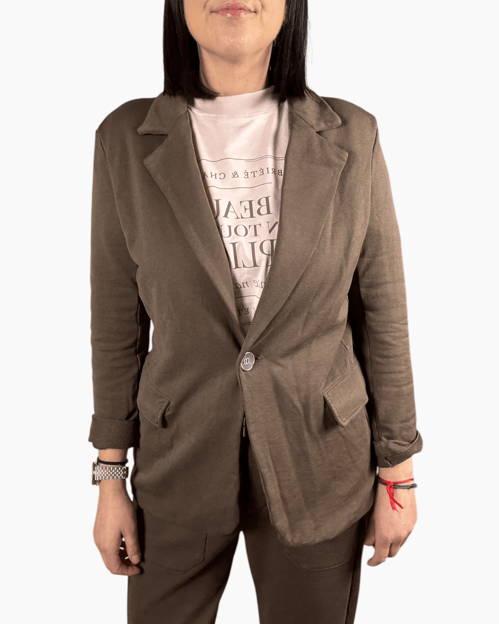GIACCA IN FELPA SUSY MIX - XE BLU ABBIGLIAMENTO
