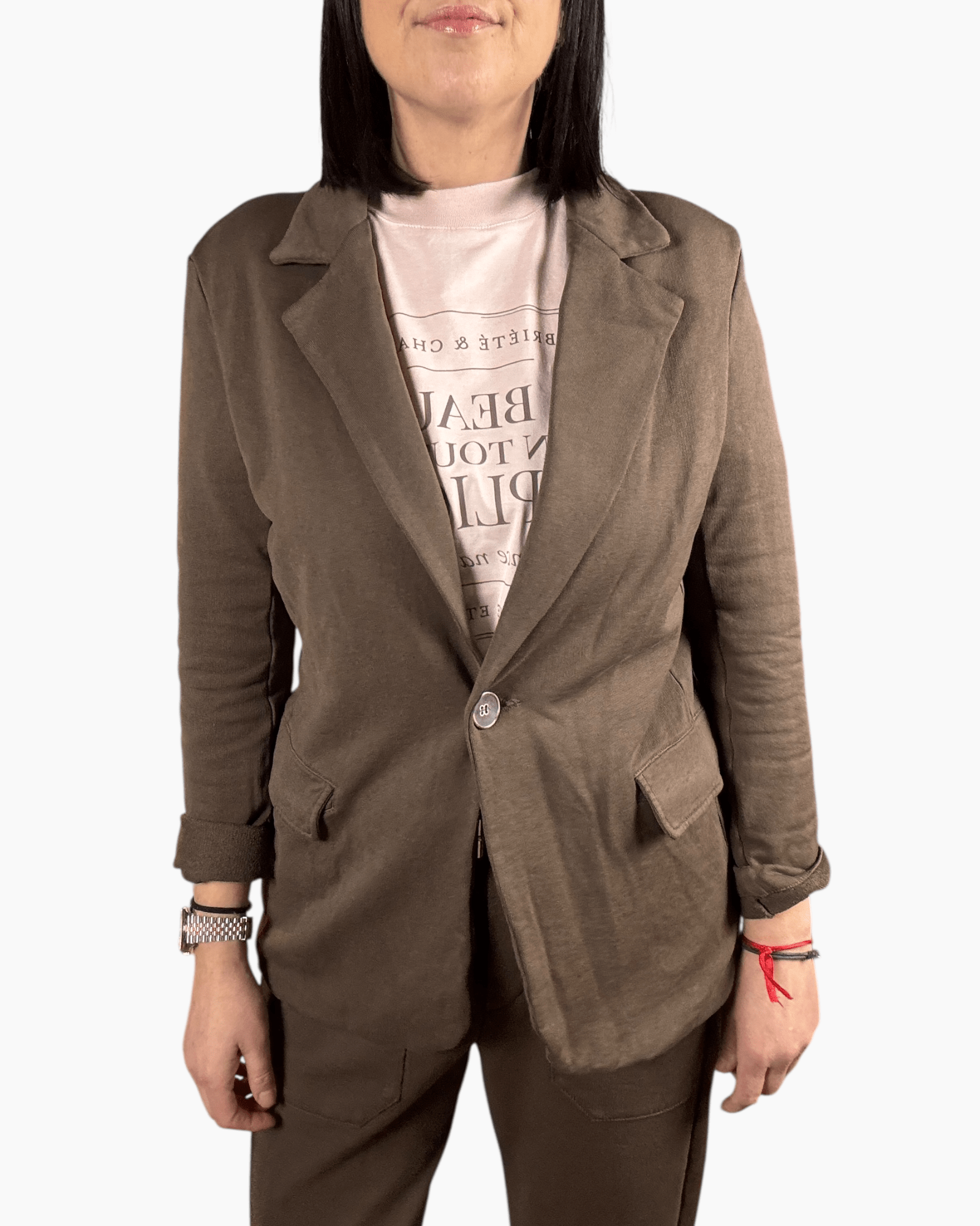 GIACCA IN FELPA SUSY MIX - XE BLU ABBIGLIAMENTO