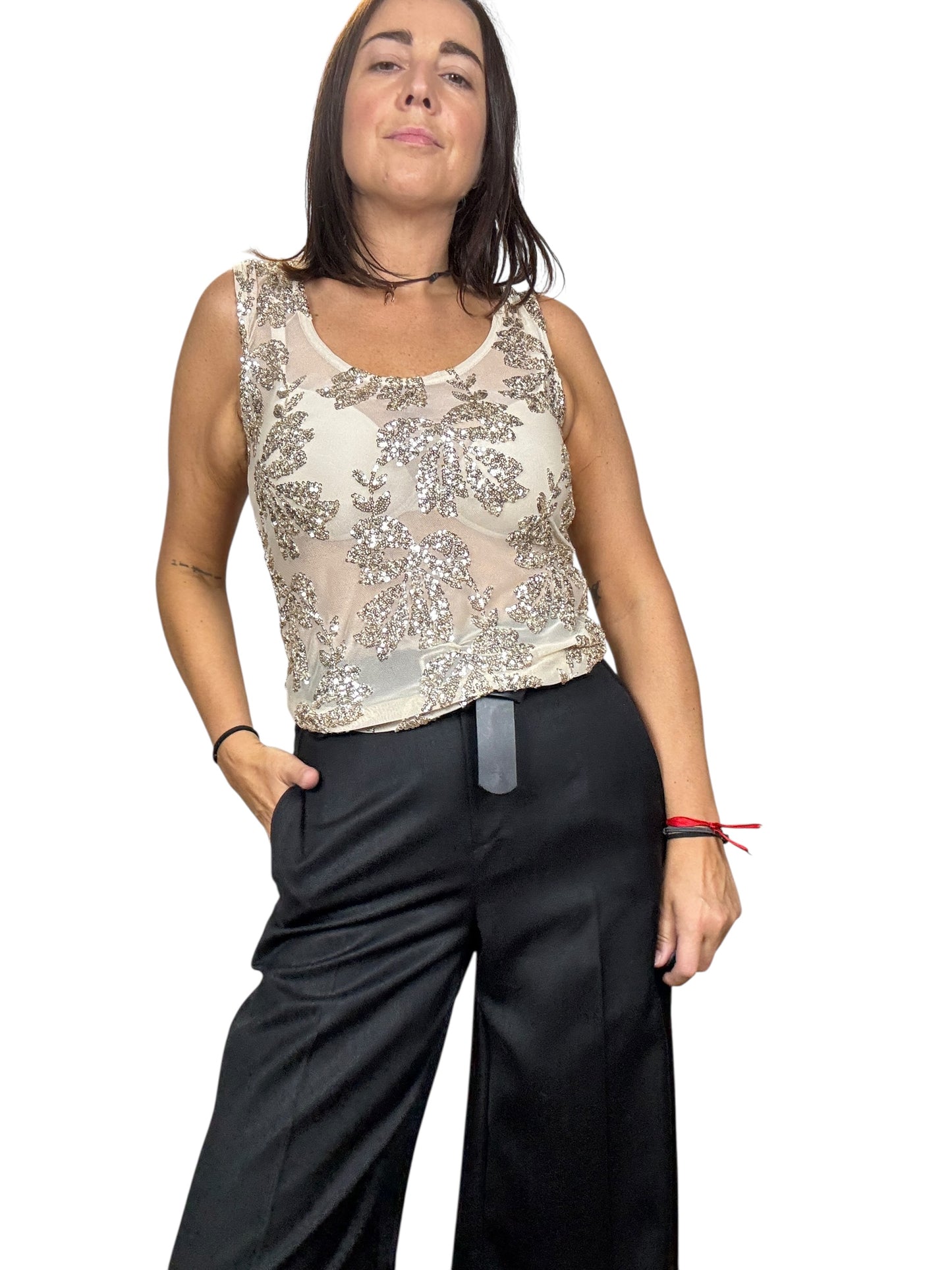 TOP PAILLETTES SUSY MIX