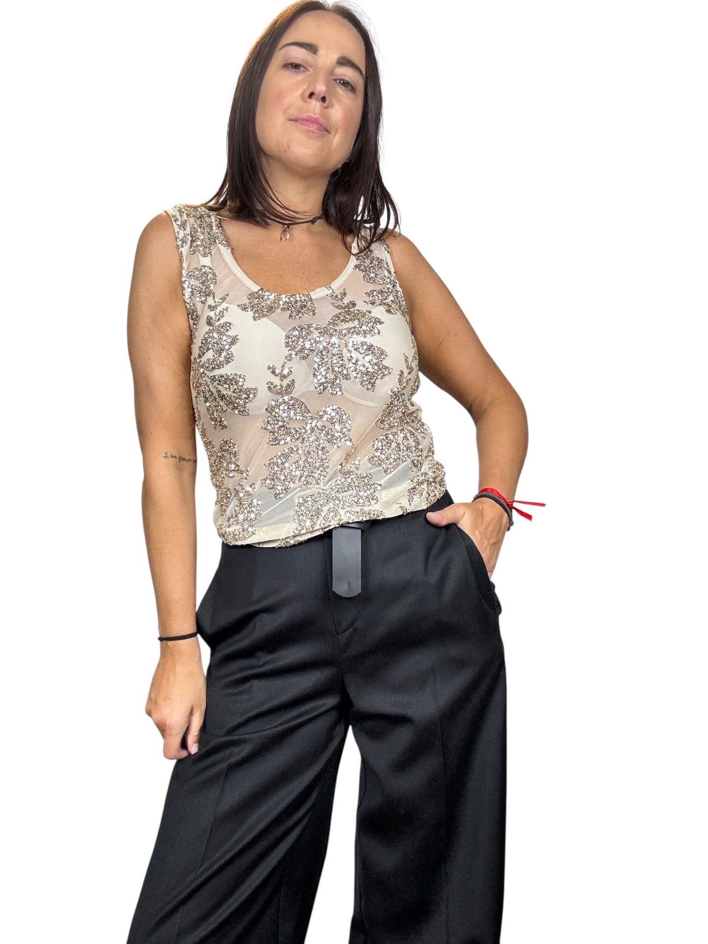 TOP PAILLETTES SUSY MIX
