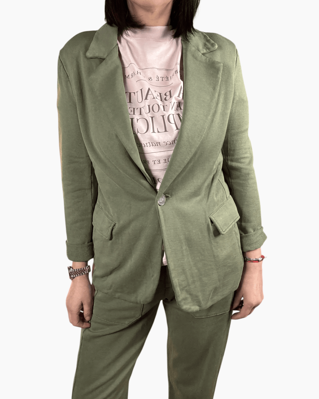 GIACCA IN FELPA SUSY MIX - XE BLU ABBIGLIAMENTO