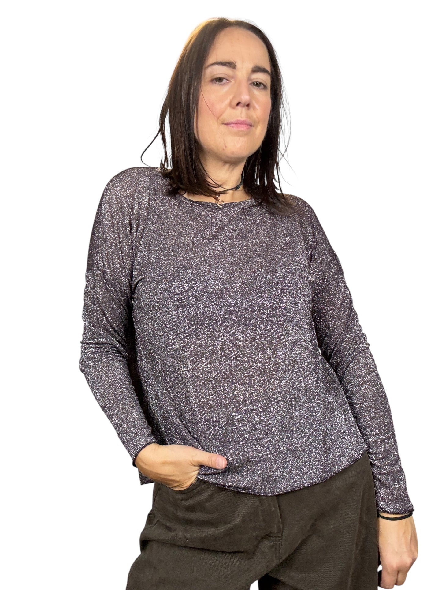 MAGLIETTA IN LUREX SUSY MIX