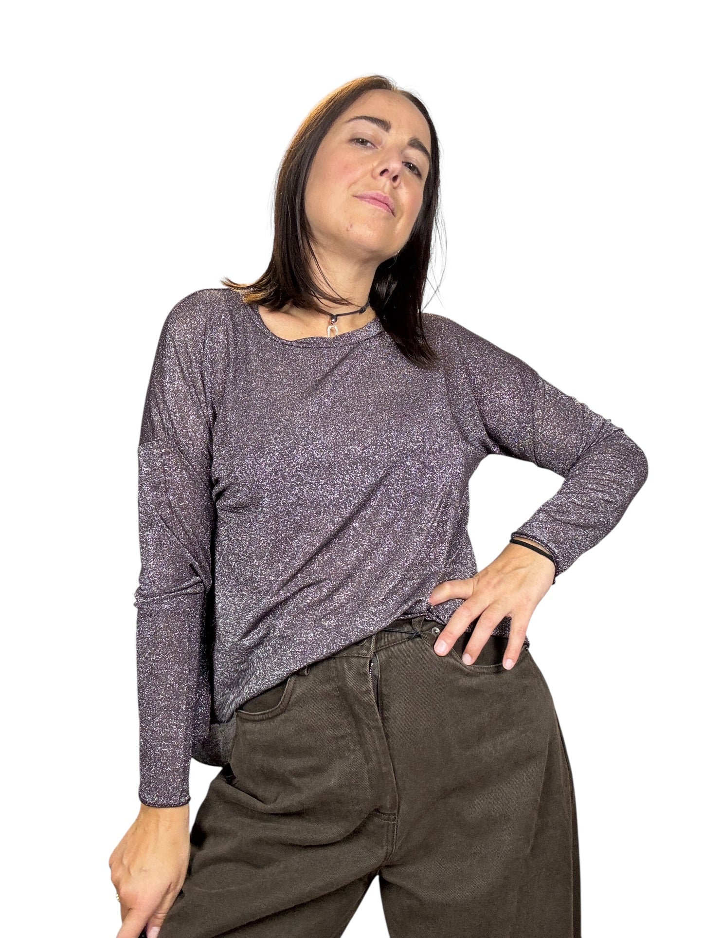 MAGLIETTA IN LUREX SUSY MIX