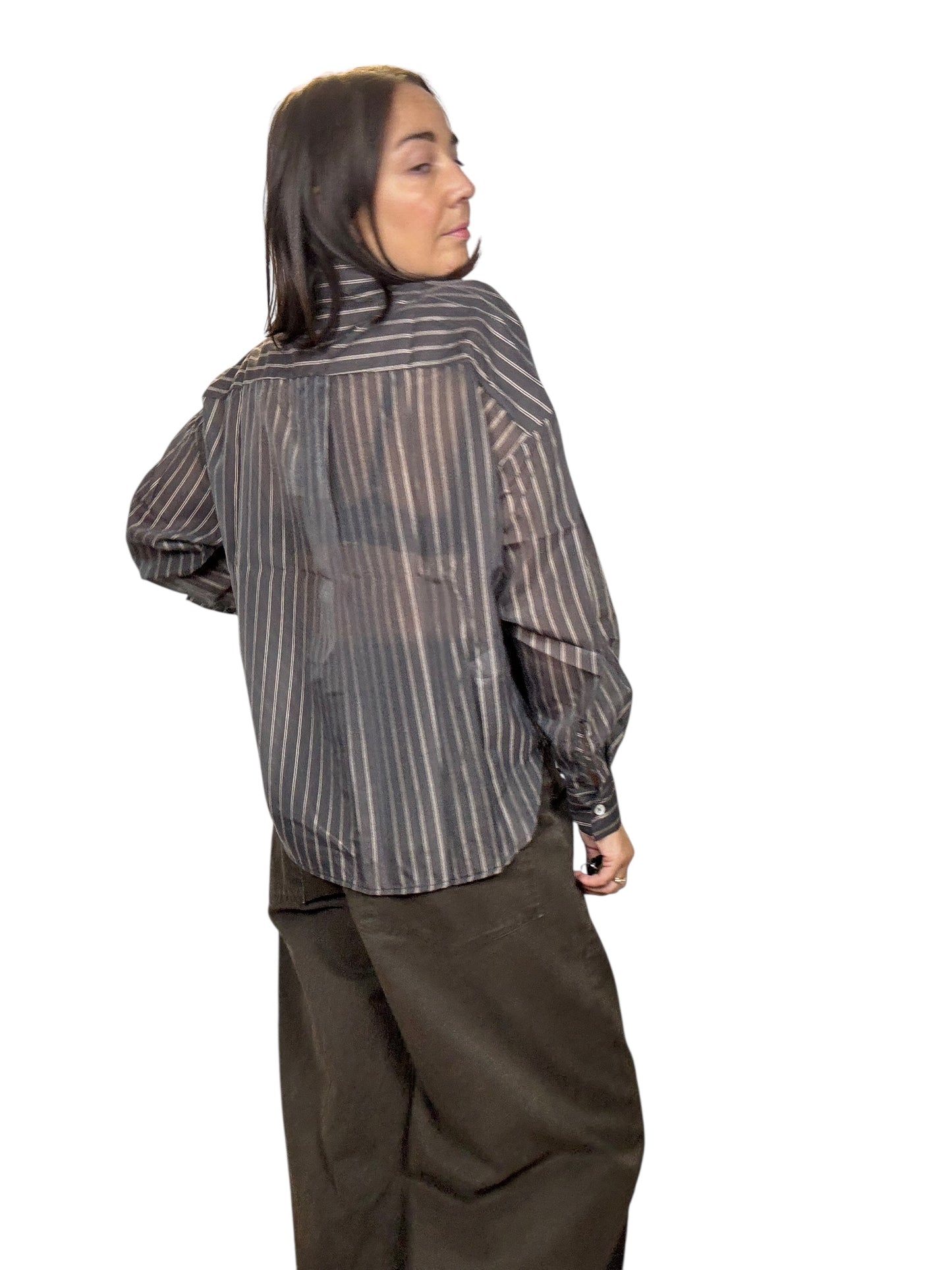 CAMICIA GESSATA OVERSIZE SUSY MIX