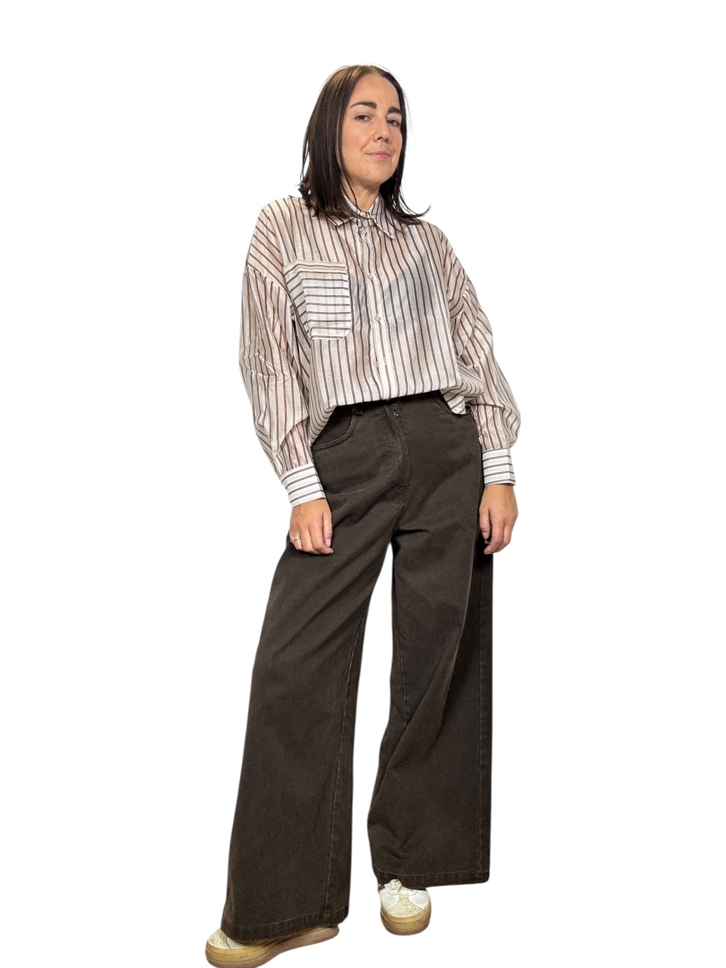 CAMICIA GESSATA OVERSIZE SUSY MIX