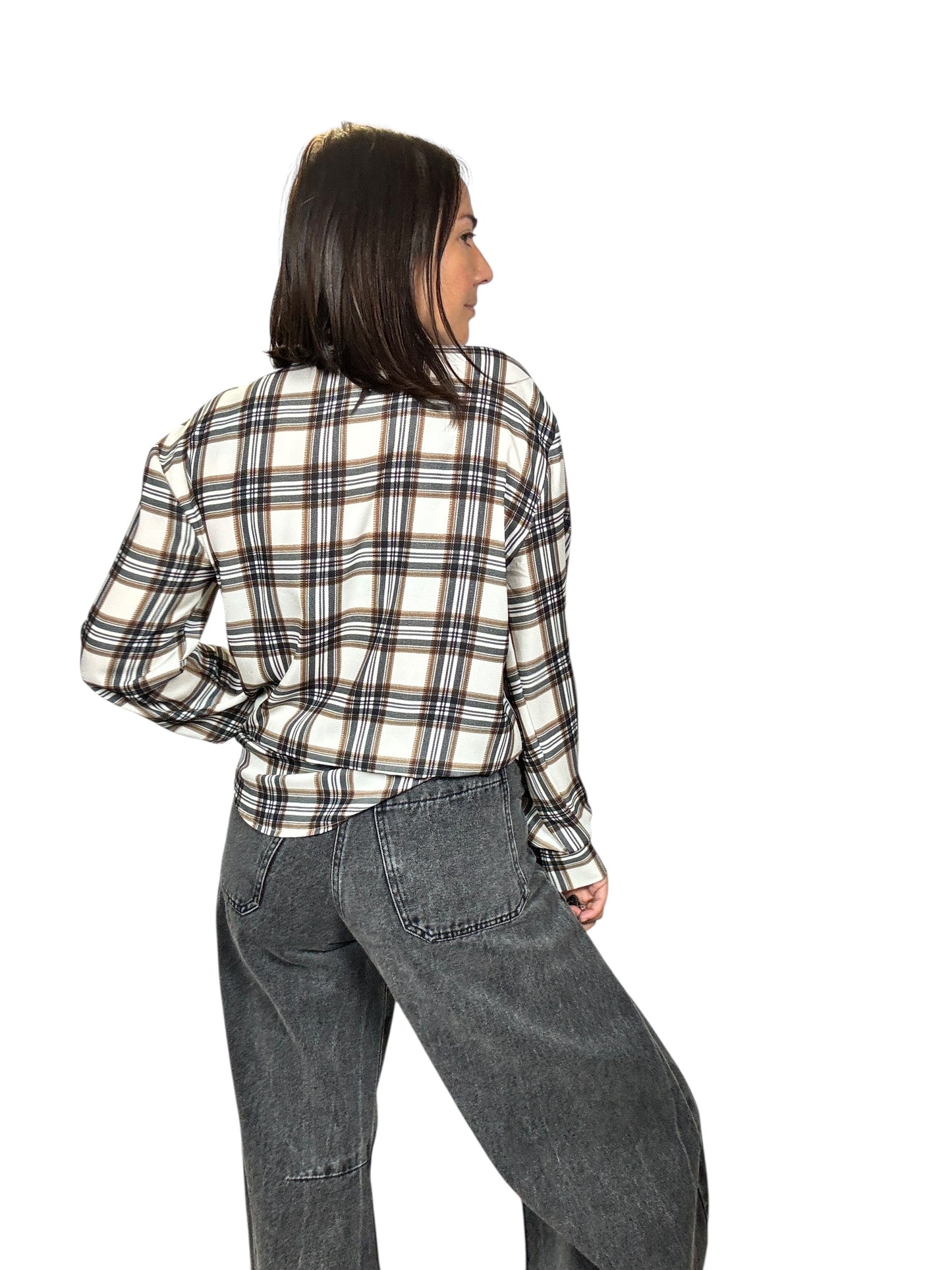 CAMICIA A QUADRI TENSIONE IN
