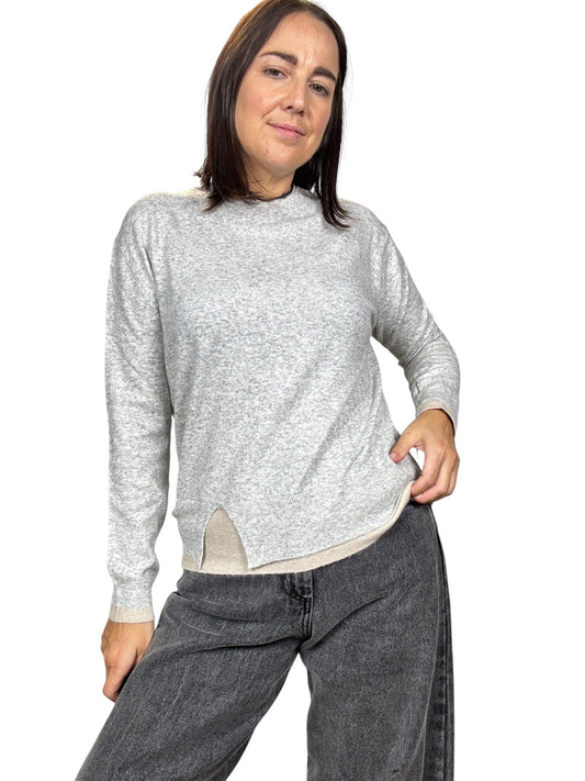 MAGLIA DOPPIO COLLO SUSY MIX