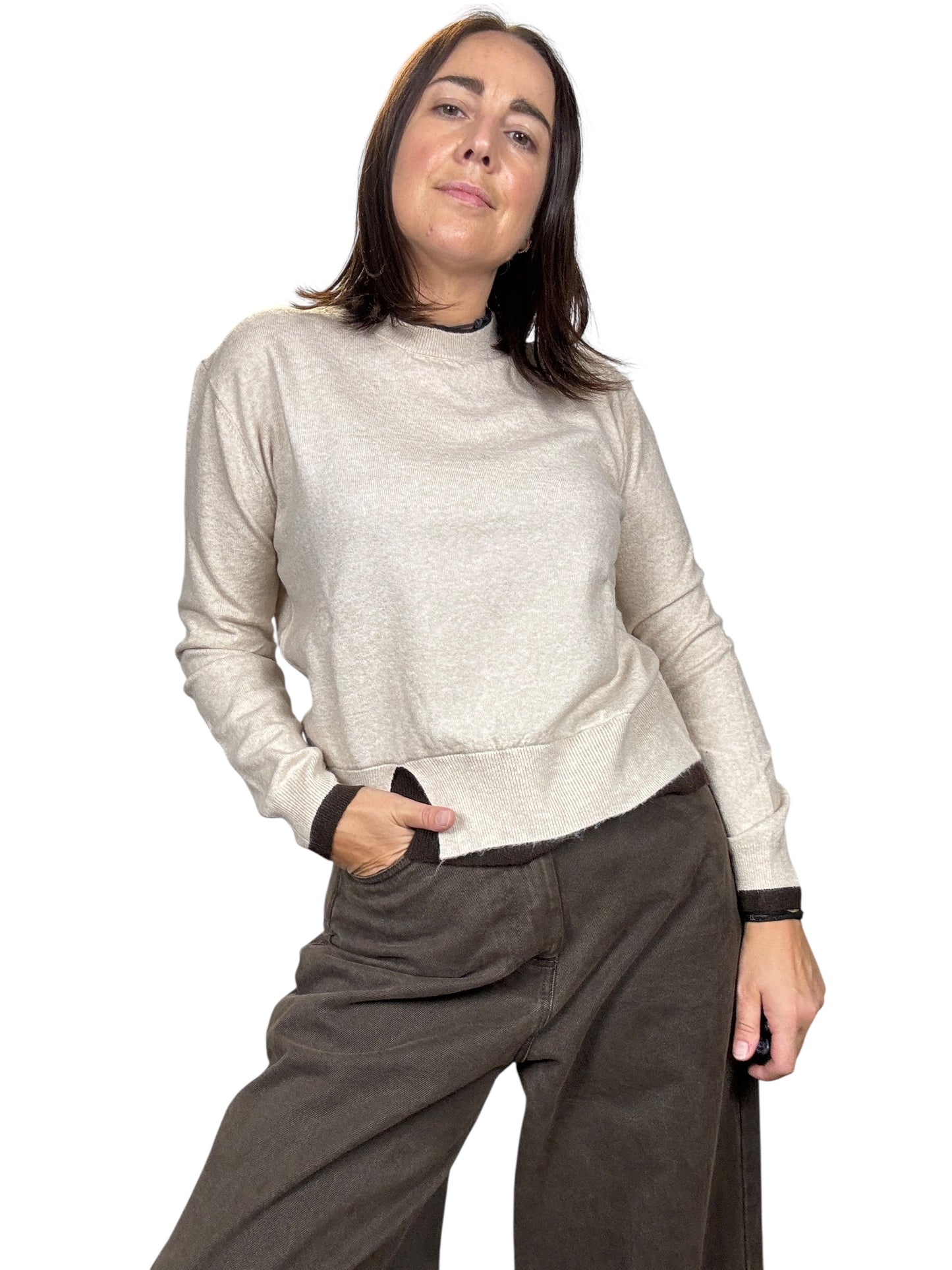 MAGLIA DOPPIO COLLO SUSY MIX
