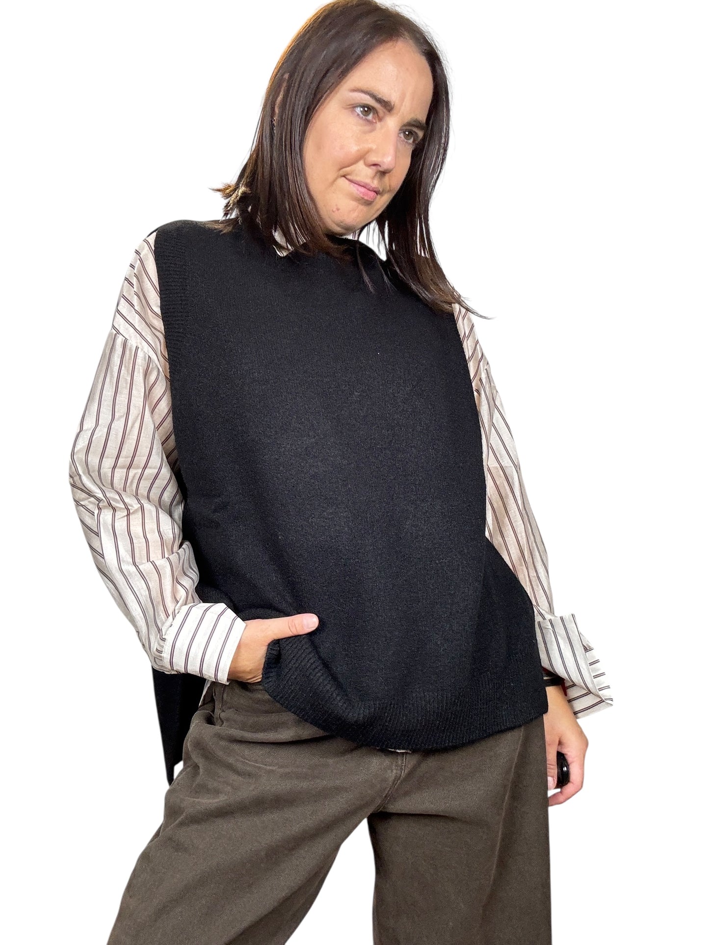 GILET SPACCHI SUSY MIX