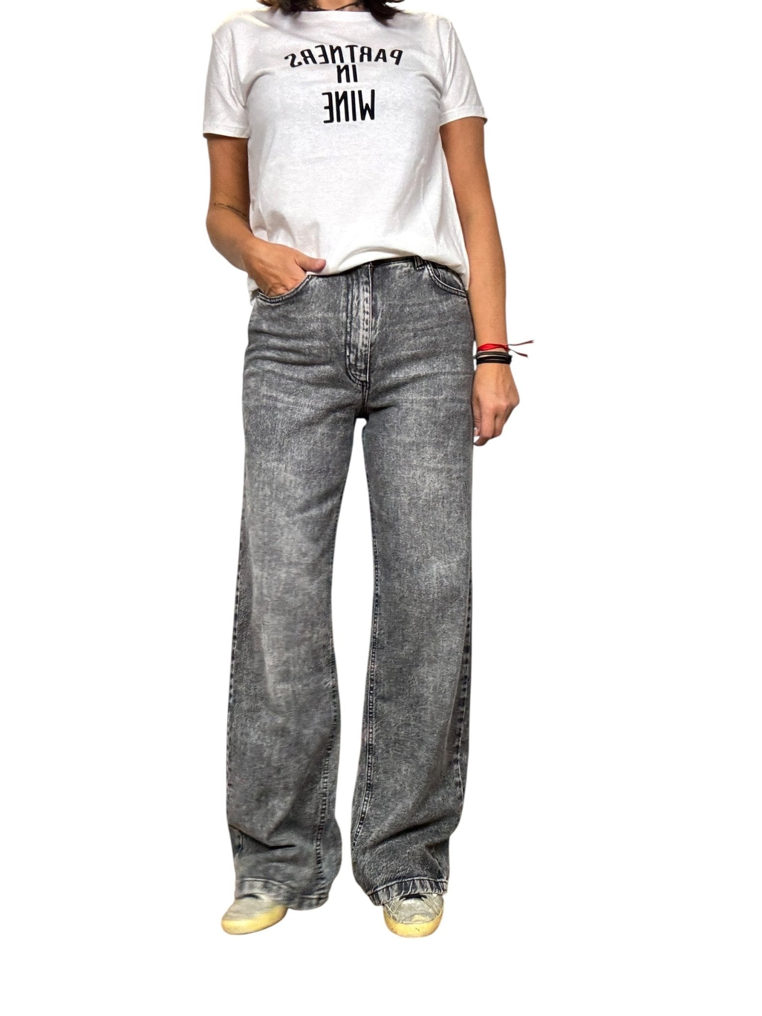 JEANS LONDON GRIGIO MARMORIZZATO HAVEONE - XE BLU ABBIGLIAMENTO