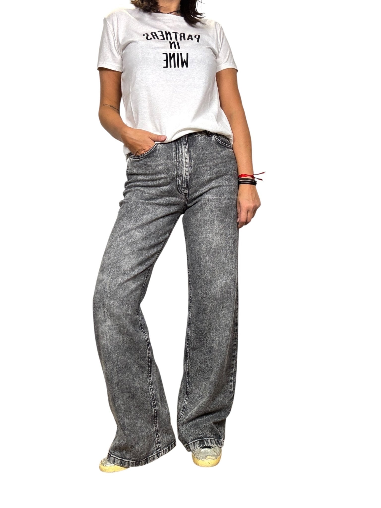 JEANS LONDON GRIGIO MARMORIZZATO HAVEONE - XE BLU ABBIGLIAMENTO