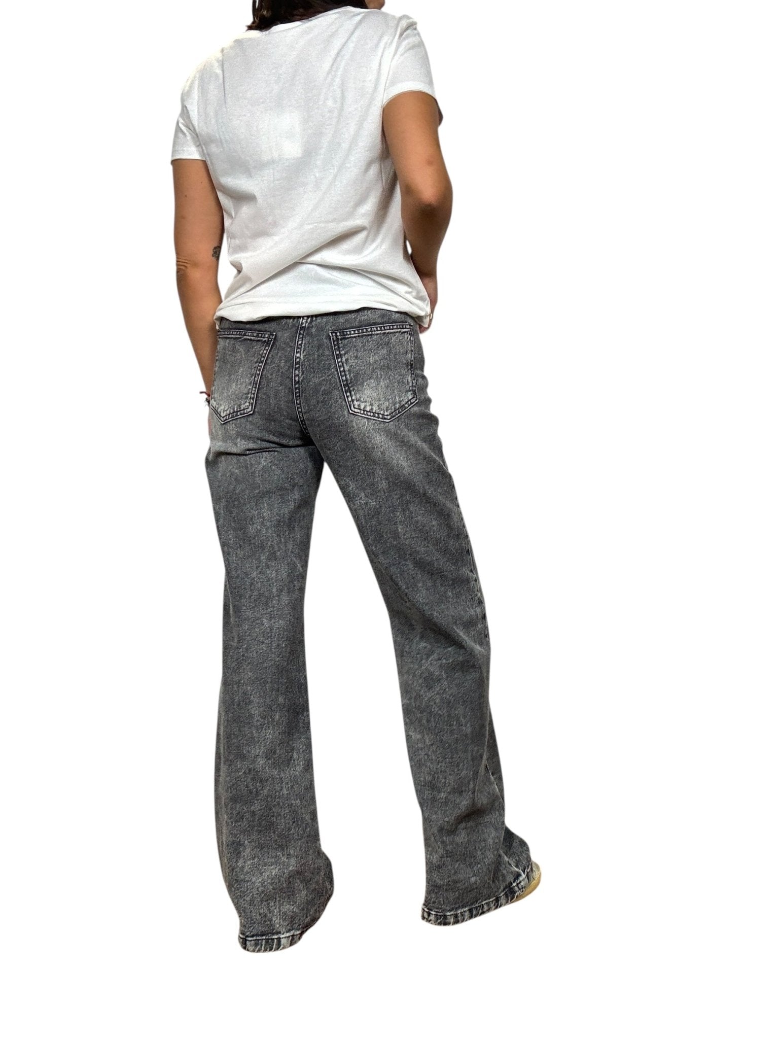 JEANS LONDON GRIGIO MARMORIZZATO HAVEONE - XE BLU ABBIGLIAMENTO